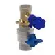 Roth-Absperrkugelhahn-DN25-m-Entleerung-Griff-blau-Ersatzteil-FlatConnect-1110001210 gallery number 1